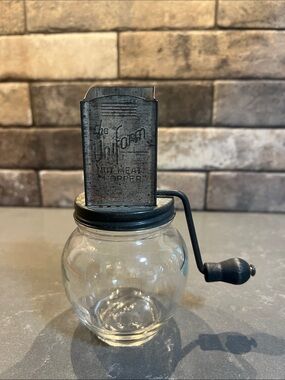 Vintage Manual Nut Meat Chopper